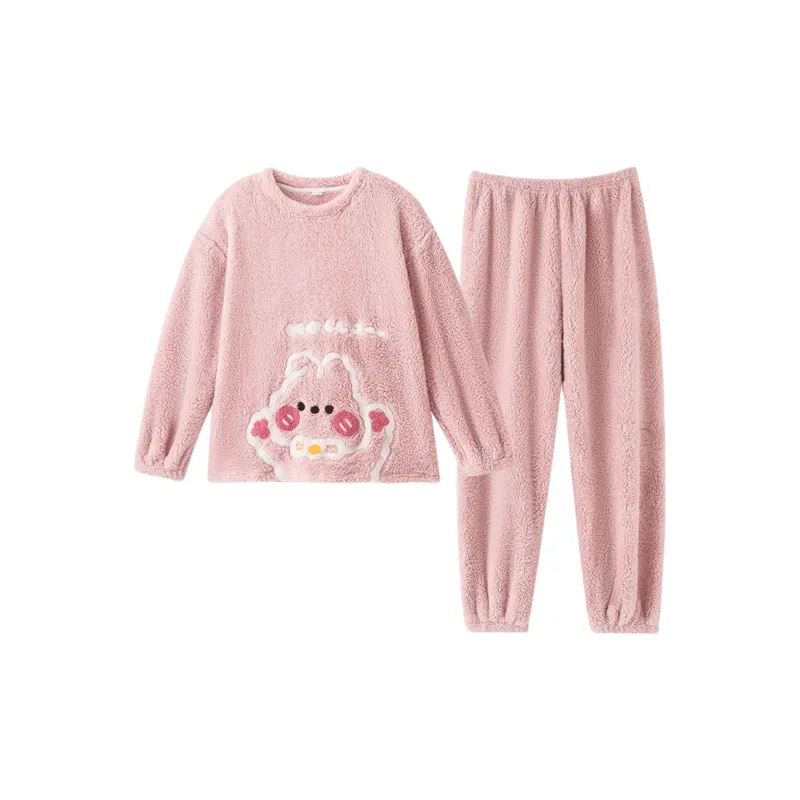 Aidai Pajama Set Women's Light Pink-0