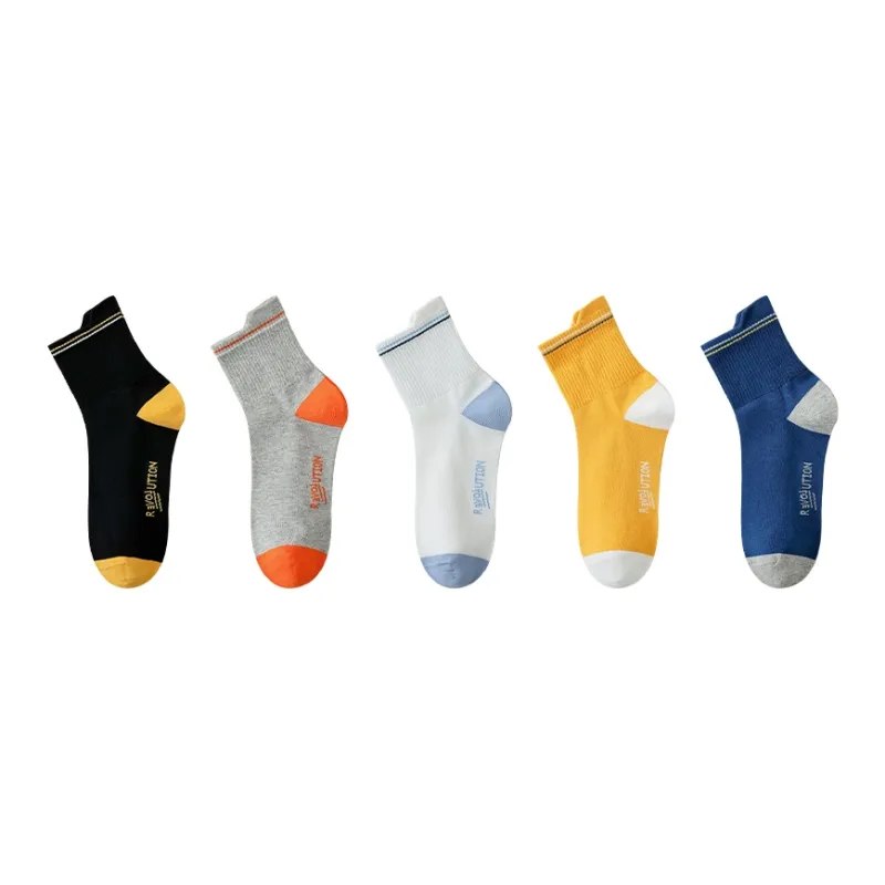 BONAS Mid-Calf Socks Men's Combo Set-15