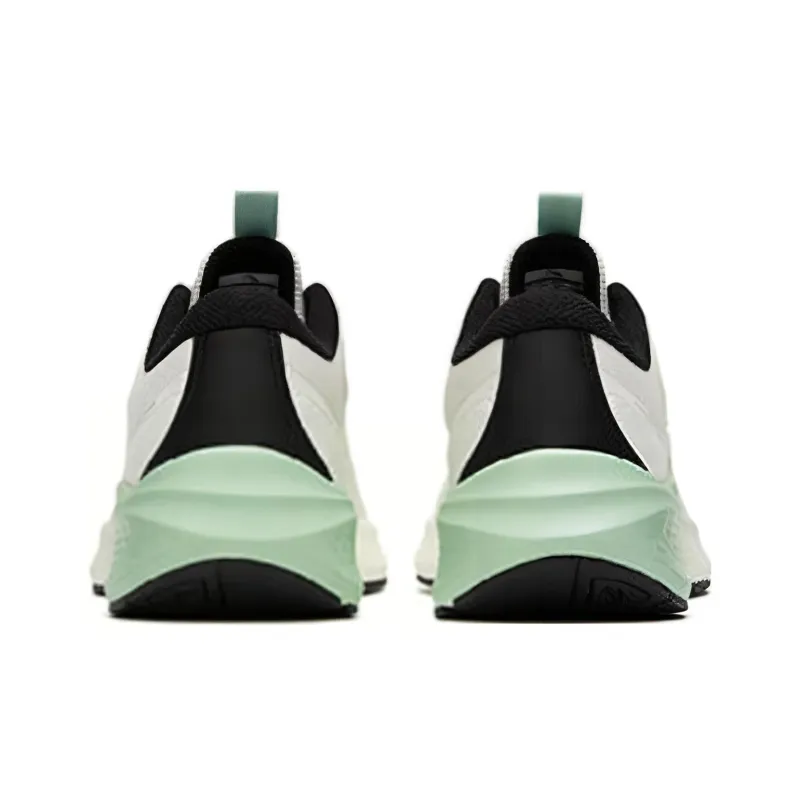 Anta Road Run Cushioning Anti Slip And Wear Resistant Low Top Running Shoes Men's White Gouache Green-3