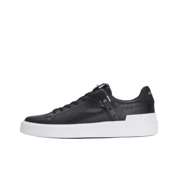 BALMAIN Embossed B Court B Buzz Trainers