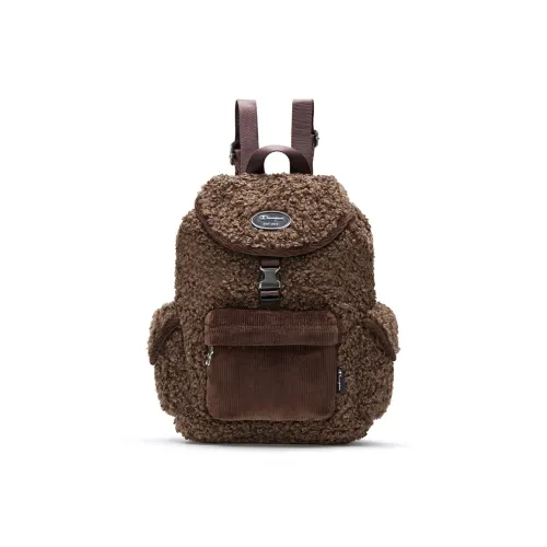 Champion Fabric Backpack Large Mini Unisex Light Redwood Umber/Black