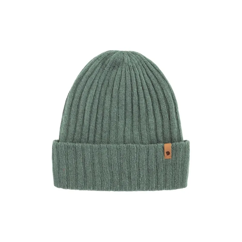 Fjallraven Wool Beanies Unisex Thin Bronze Green-1