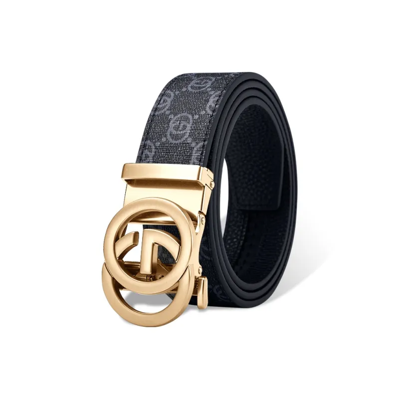 Cheekkiss Top Grain Cow Leather Belts Men's 3.5cm-9