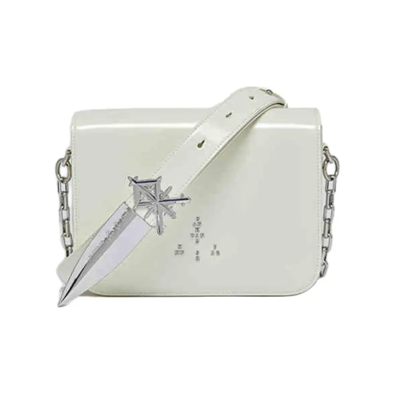 SANKUANZ Cow Leather Crossbody Bag Shoulder Bag Small Square Bag Medium Size Unisex Multicolor-9