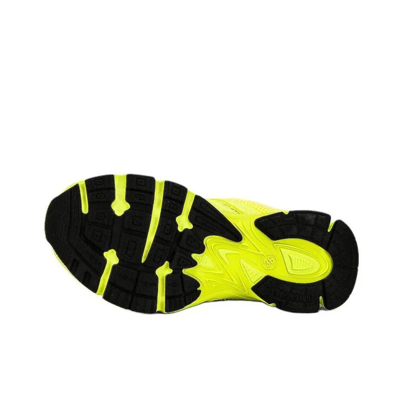 Balenciaga Phantom Low-Top Casual Shoes Men's Neon Yellow-5