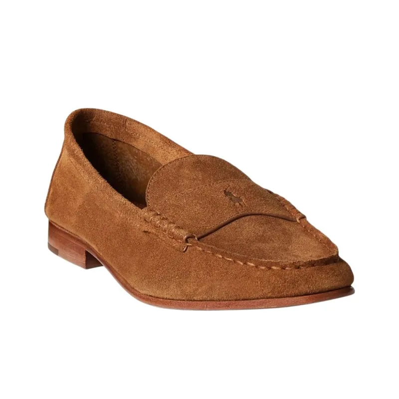 Polo Ralph Lauren Embossed-pony Suede Loafers Women's-2