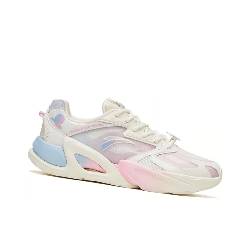 Anta Millennium 6 Anti Slip Wear Resistant Low Top Sports Casual Shoes Women's White-1