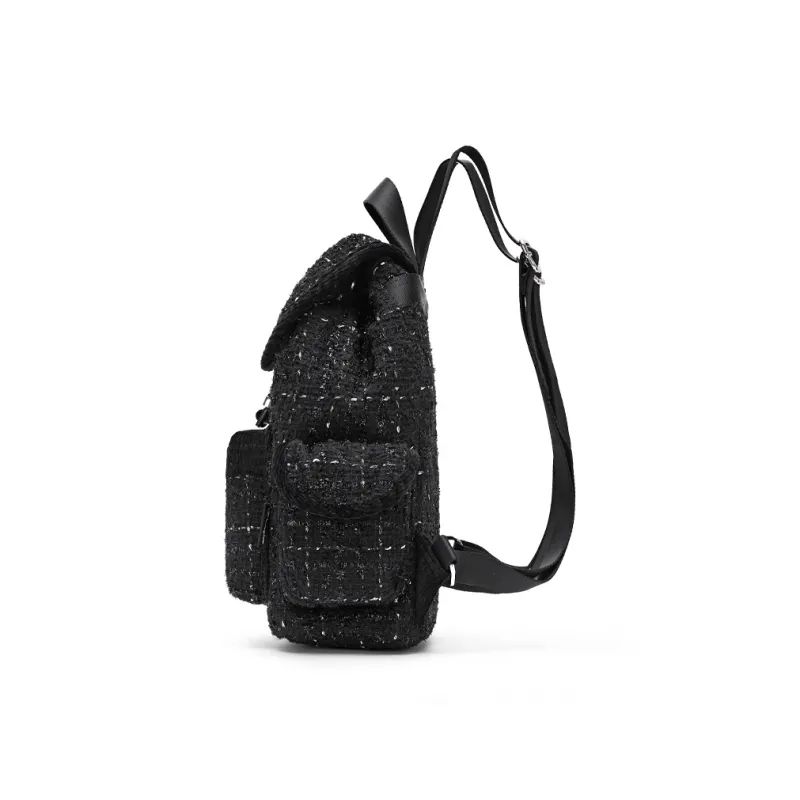 Champion Fabric Backpack Large Mini Unisex Light Redwood Umber/Black-7