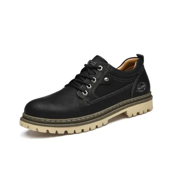 Mulinsen Work Boots Men Low Top Brown