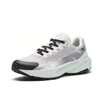 Anta Cushioning Breathable Low Top Running Shoes Women's Papyrus Gray