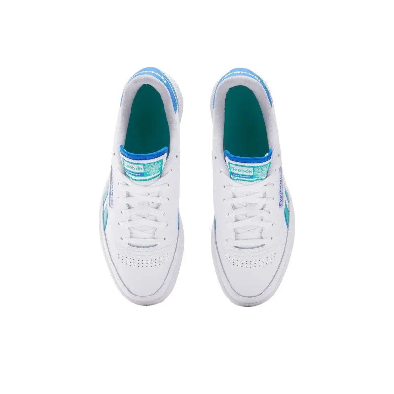 Reebok Club C Revenge 'White Kinetic Blue Green'-3