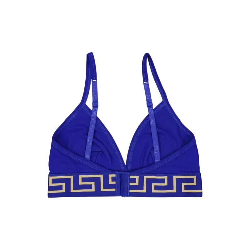 VERSACE Greca Border Bralette 'Bluette'-1