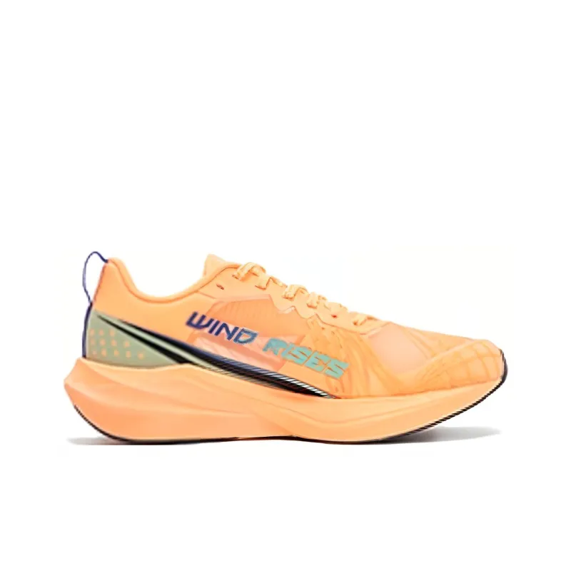 361° Cushioning Wear Resistant Low Top Sprint Running Shoes Men's Red Blue-1