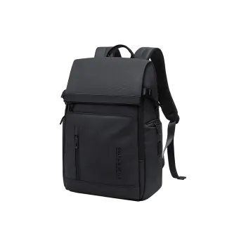 GOLF Fabric Backpack Regular Men's Black Khaki With Black
