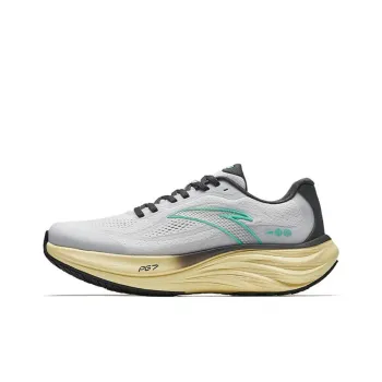 Anta Anti Slip And Wear Resistant Rebound Low Top Training Running Shoes Men's Gray Cyan