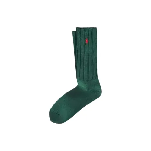 Polo Ralph Lauren SS21 Mid-Calf Socks Men's 1 Pack Green