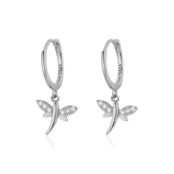 KING OF BLING 925 Sterling Silver Ear Cuff Women's Year Of The Snake Good Luck