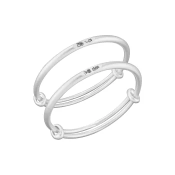 Silver Place 999 Fine Silver Bangles Kids'