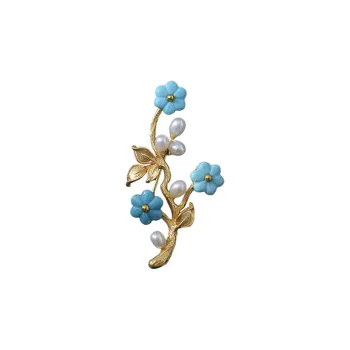 Marco Bizzarri Copper Advanced Luxurious Jewelry Women's Clothing Anti Flash Pin Unique Design Accessories Women's