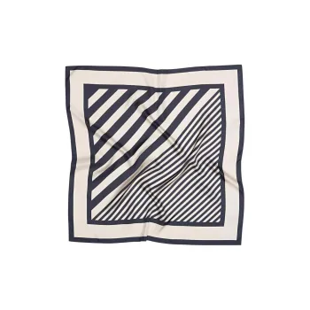 THEORY Mulberry Silk Silk Scarves Women's Black