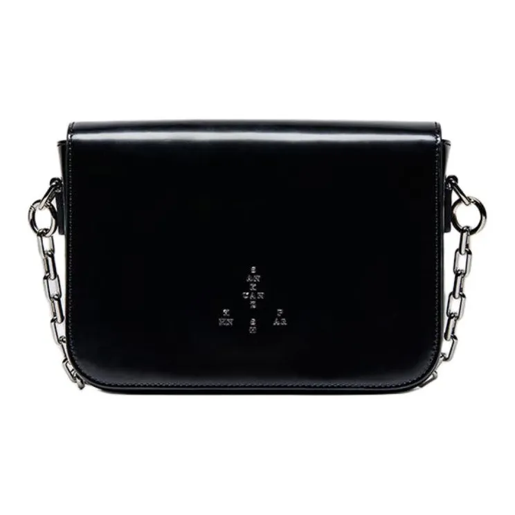 SANKUANZ Cow Leather Crossbody Bag Shoulder Bag Small Square Bag Medium Size Unisex Multicolor-14