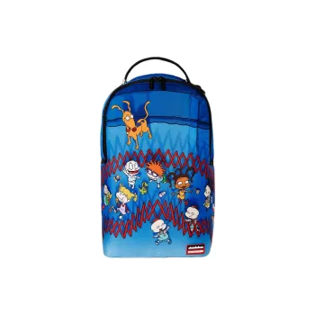 SPRAYGROUND X Nickelodeon Rugrats Playpen Sharkmouth DLXSR Backpack Blue