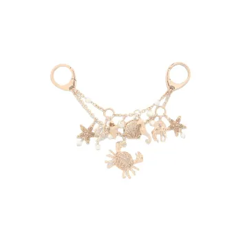 DIOR Metal Brooches Women's Champagne