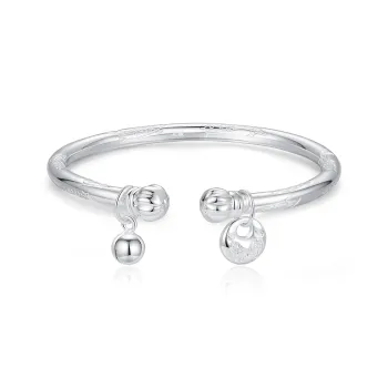 KINGFOCUS Sterling Silver Bangles Women's