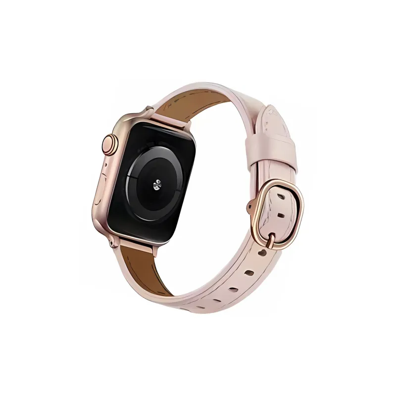 NCFCK Watch Band Apple Compatibility Genuine Leather Material-2