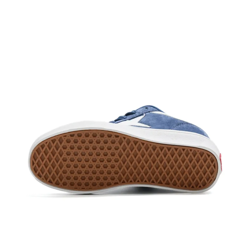 UNNCC Anti Slip Wear Resistant Low Top Skateboard Shoes Unisex Dark Blue-5