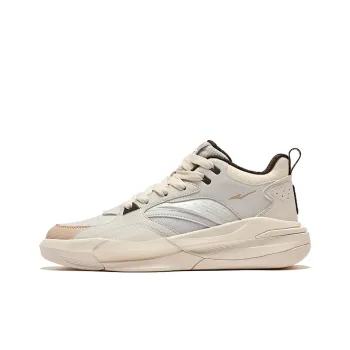 Erke Dominance 2 Anti Slip Wear Resistant High Top Casual Shoes Men's Beige