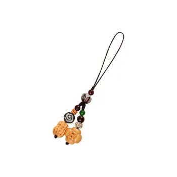 Wanshu Sandalwood Wooden Product Charm Unisex