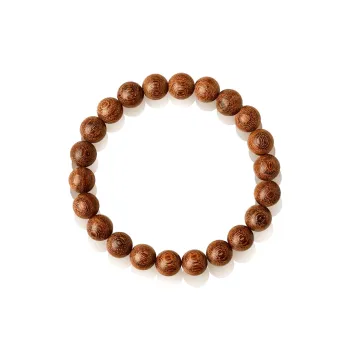 Star Treasures Golden Sandalwood Bracelets Unisex