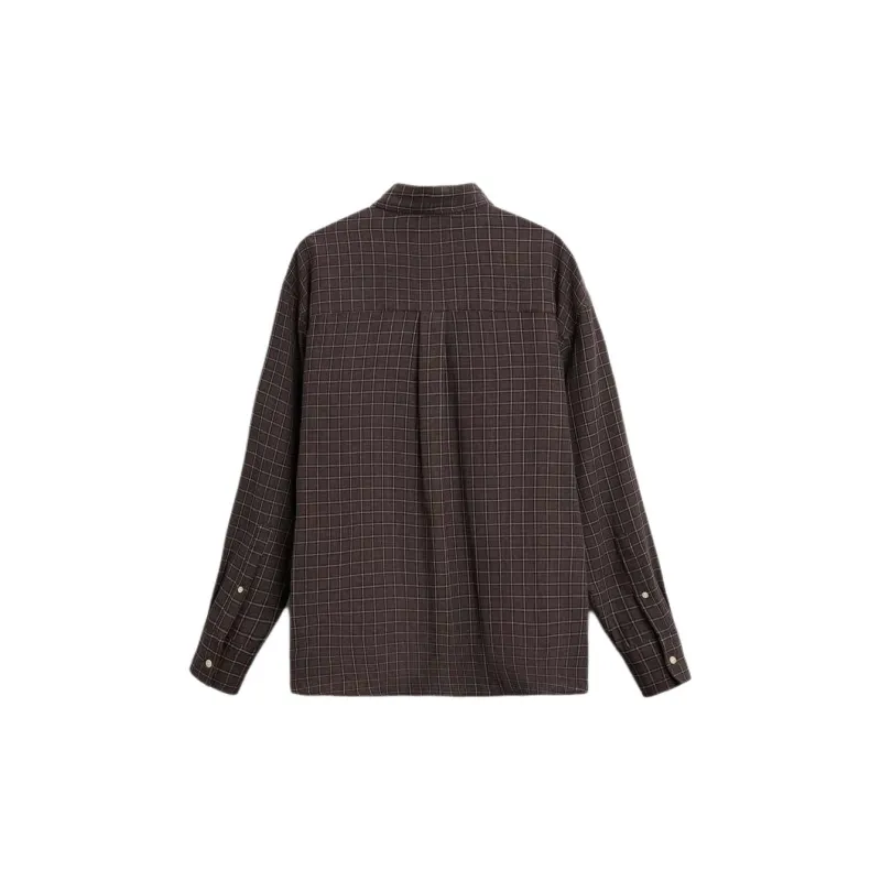 ZARA Shirts Men Brown/White-1