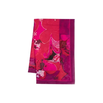 GUCCI Floral print Silk Scarf