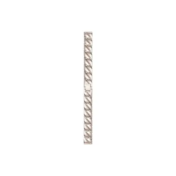 Mr. Strap Watch Band Red Beige Compatibility Made Of Steel