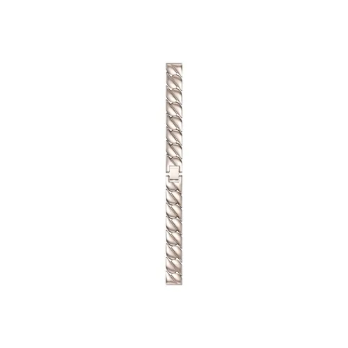 Mr. Strap Watch Band Red Beige Compatibility Made Of Steel