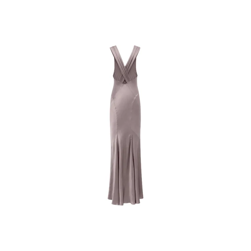 SAINT LAURENT Silk Maxi Dress-1