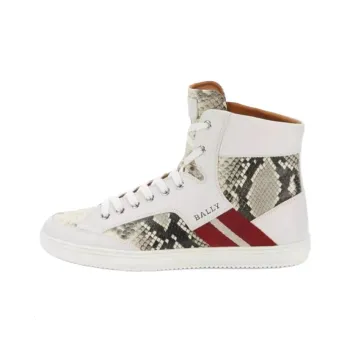 BALLY High Top Skateboard Shoes Men's White