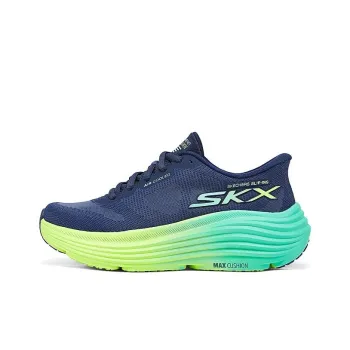 Skechers WOMEN'S GO Series Cushioning Low Top Running Shoes Women's Navy
