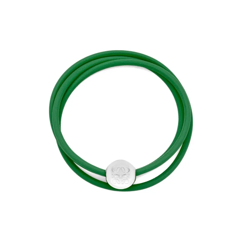 LOEWE Calfskin Bracelets Unisex Tropical Green-1