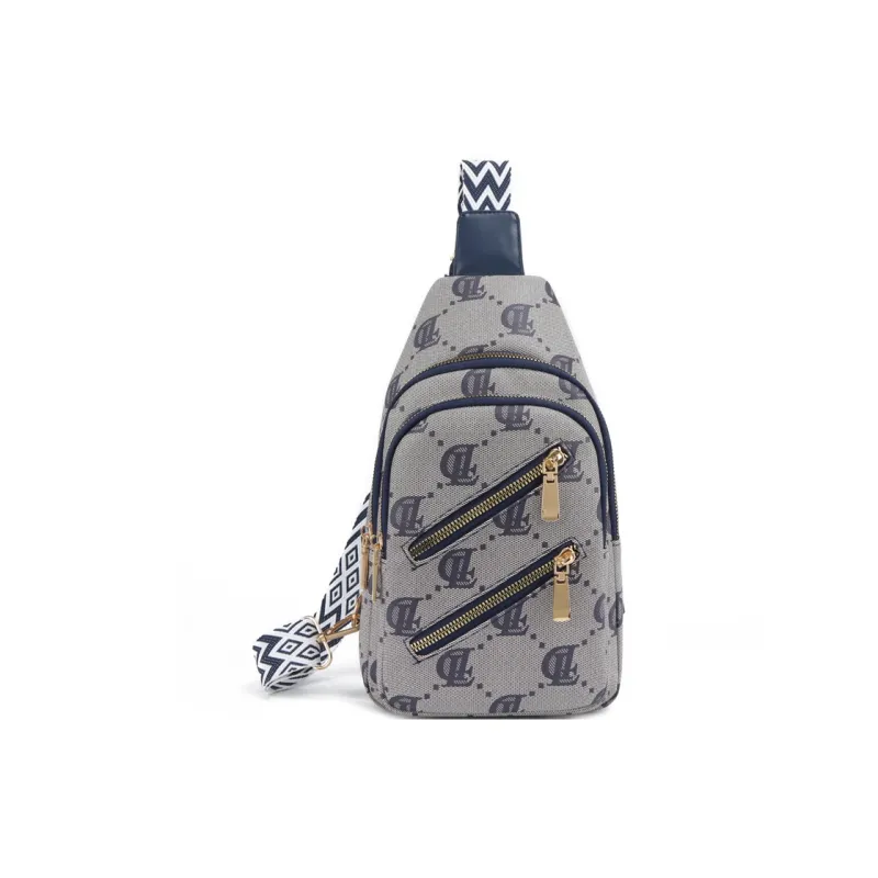 Yalu PU One Shoulder Crossbody Bag, Sling Bag Tubas Women's Khaki/Blue/Coffee-12