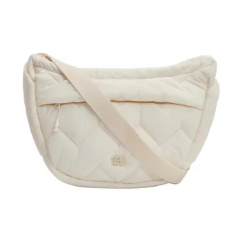 KOLON SPORT Fabric Crossbody Bag Regular Women's Cream
