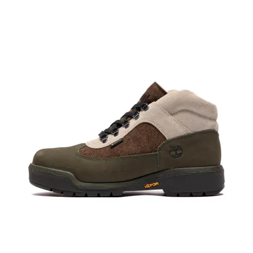 Timberland Abrasion Resistant Slip Resistant Ankle Length Outdoor Boots Unisex Dark Green