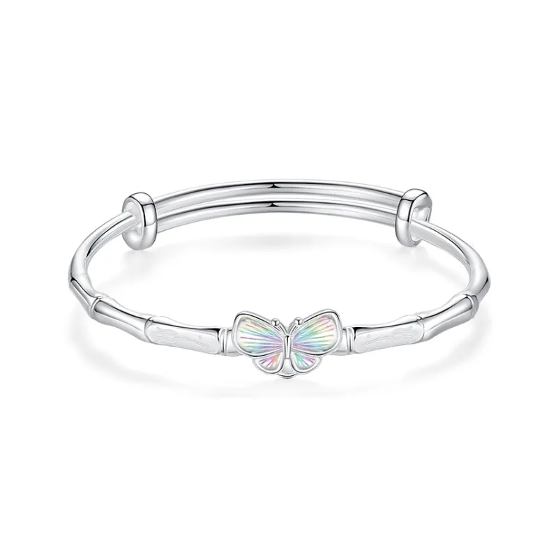 KINGFOCUS Sterling Silver Bangles Women's-0