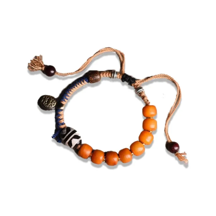 Datang Guoding Chalcedony Jade Bracelets Unisex-2