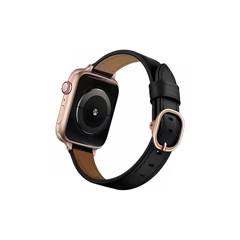 NCFCK Watch Band Apple Compatibility Genuine Leather Material-8