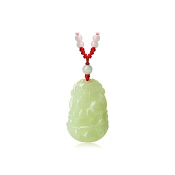 LAOMIAO Pendants Green Jade Unisex