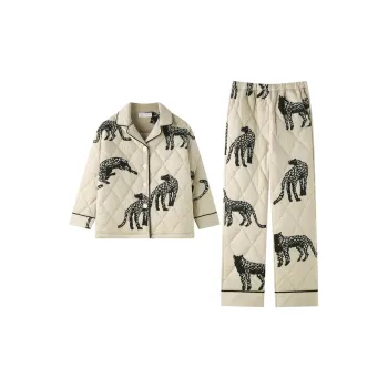Meonsill Pajama Set Women's Apricot