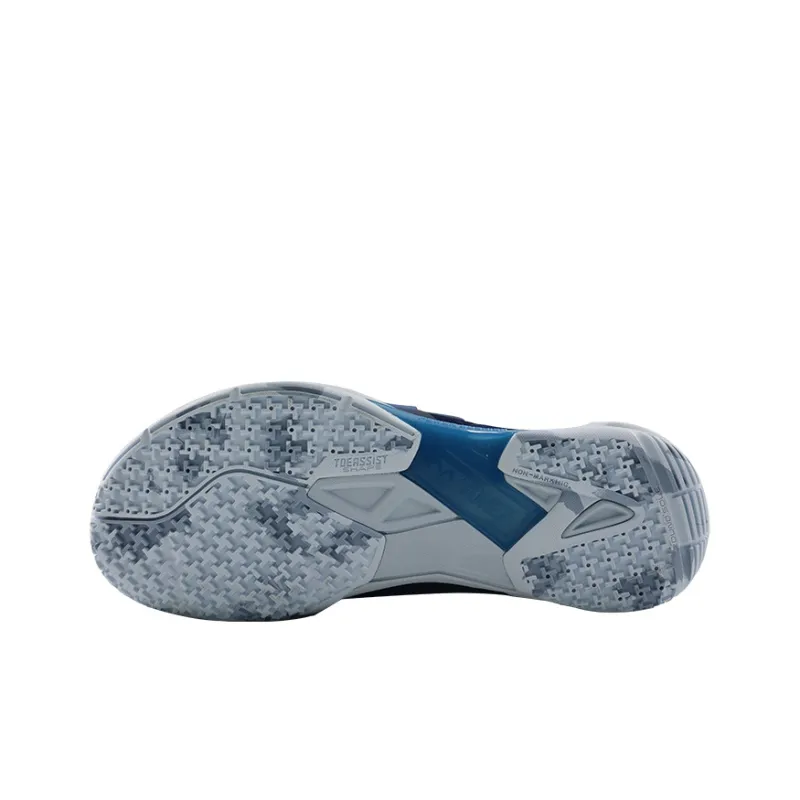 YONEX Cushioning Anti Slip And Wear Resistant Coverage Low Top Badminton Shoes Men's Transparent Blue-4